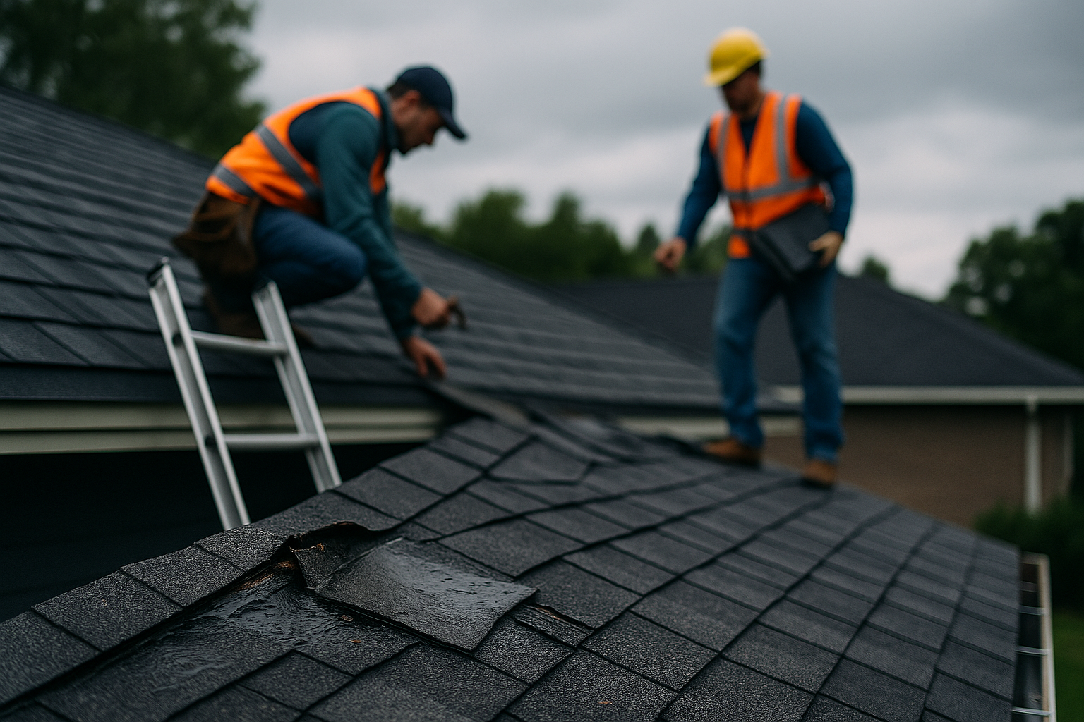 Roofing — Never miss rain-damage leads again