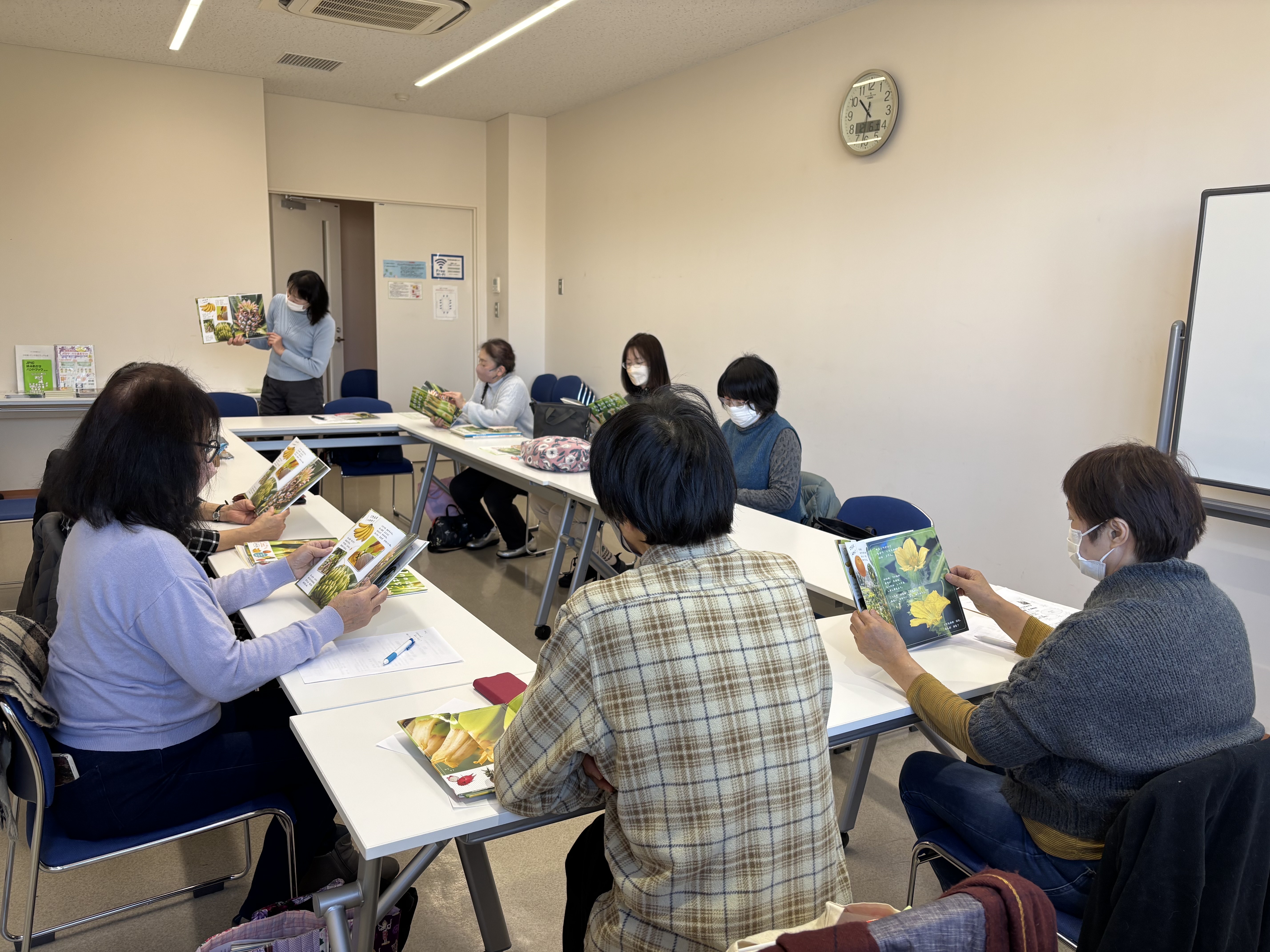 読書ボランティア勉強会 科学絵本