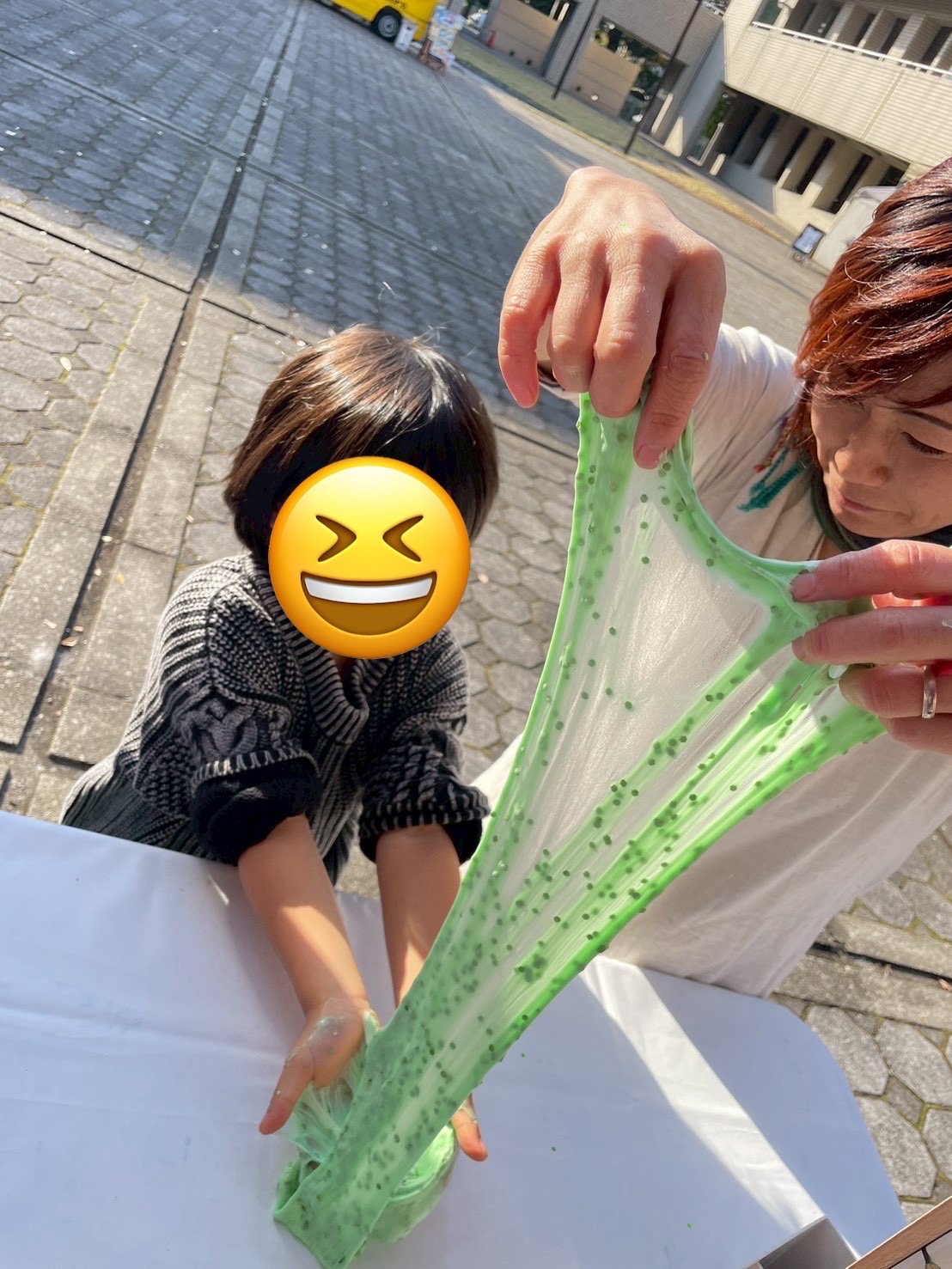ワークショップ体験の様子