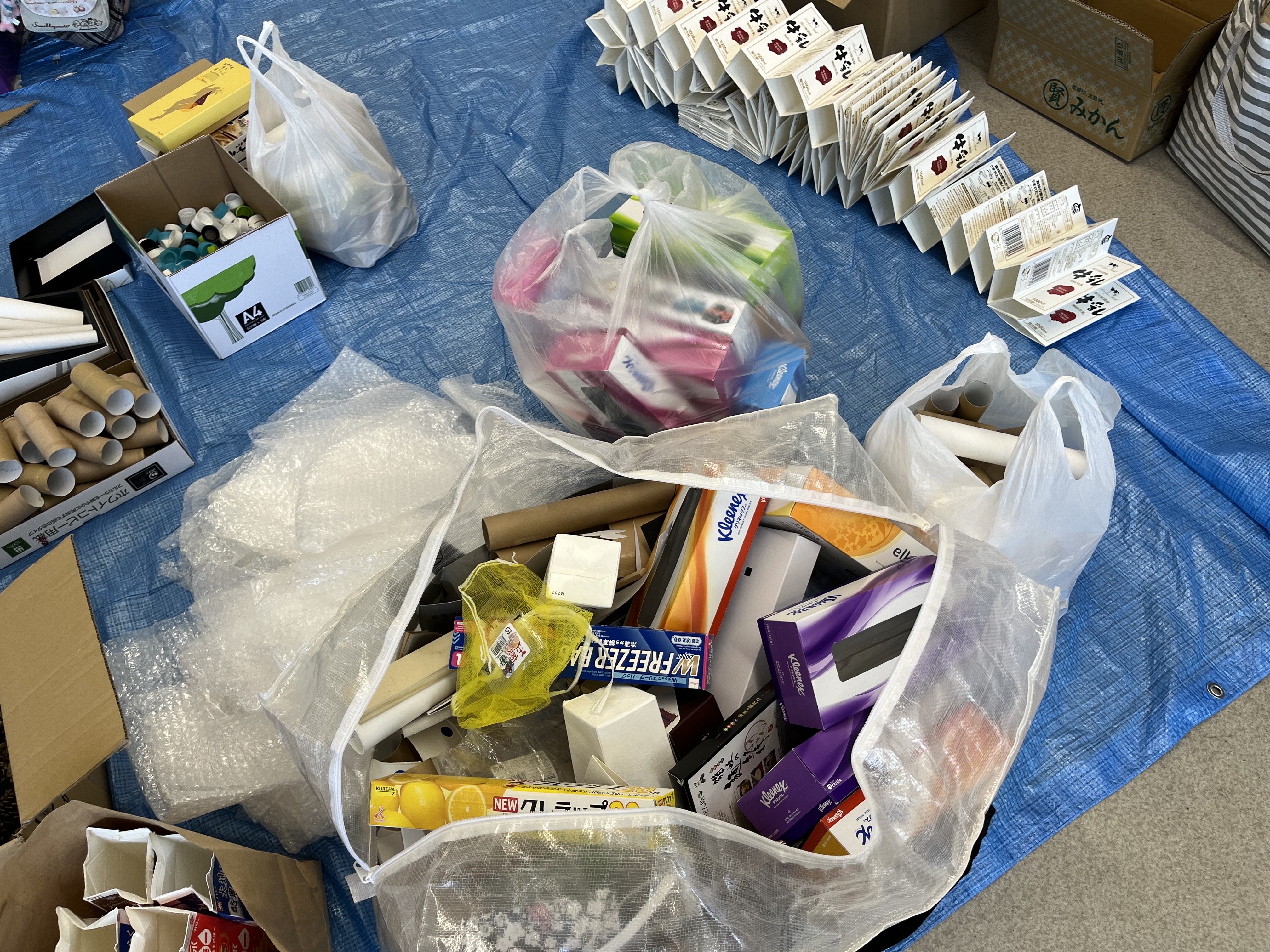 クラフトエリア制作中
