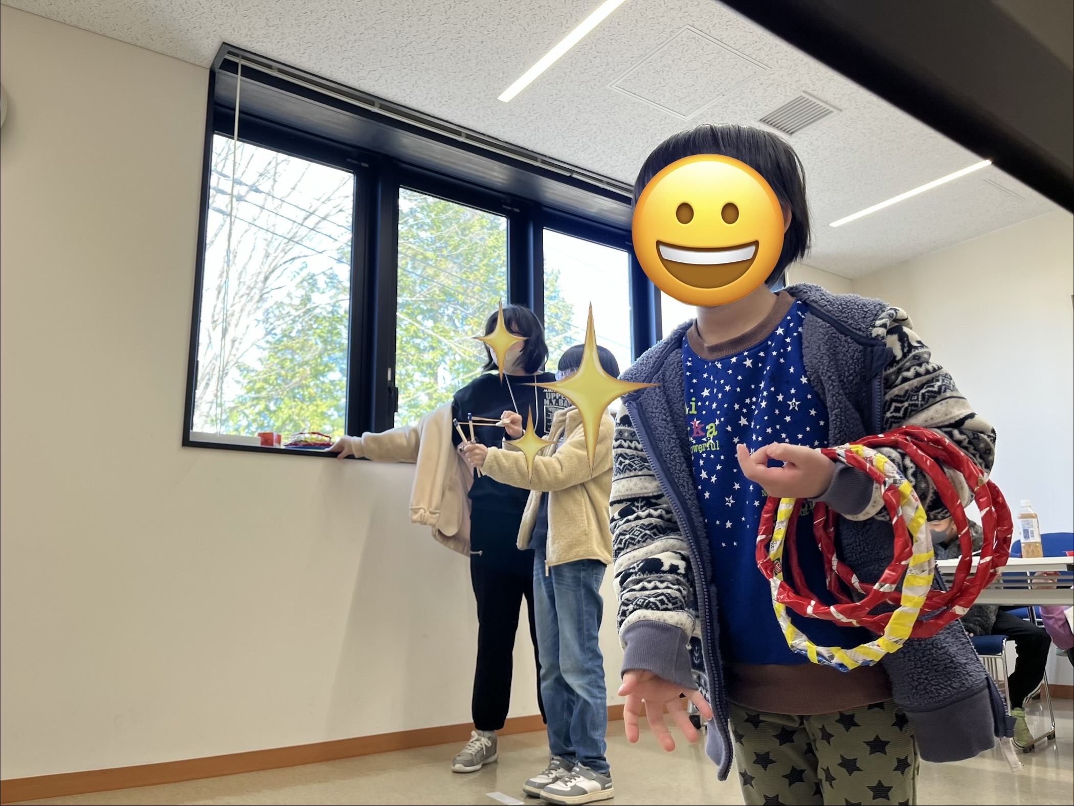 おたのしみコーナーの様子