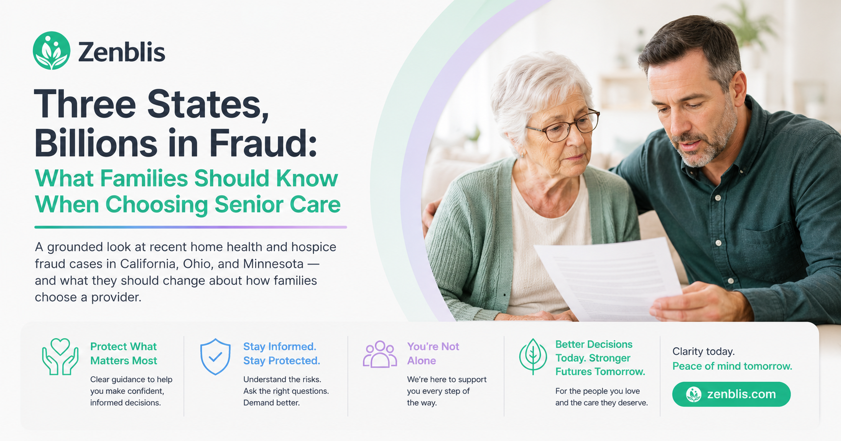 Three States, Billions in Fraud: What Families Should Know When Choosing Senior Care
