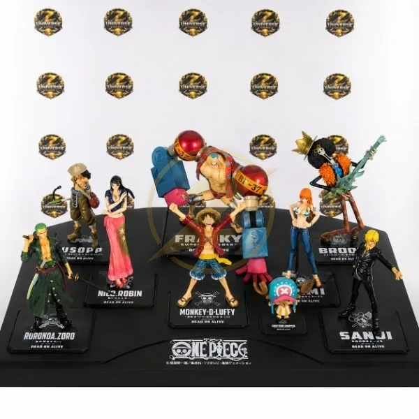 Straw Hat Pirates Complete Set (New World Ver.) + Jimbe original