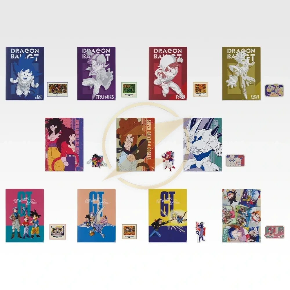Set de clear file y pegatinas original