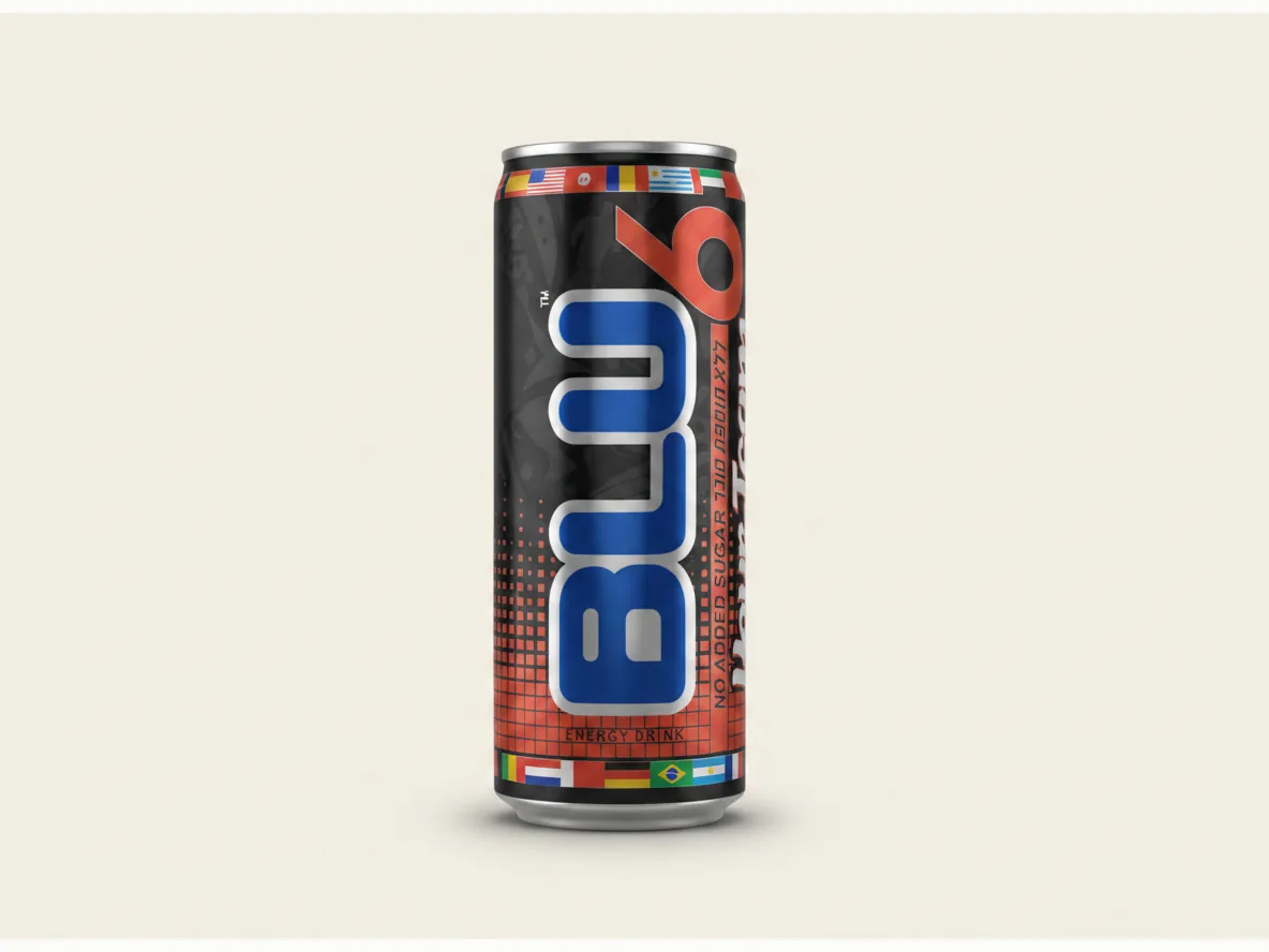 blu Energy Drink No Added Sugar