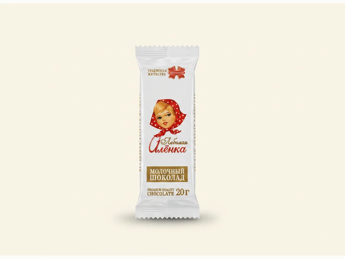 Beloved Alenka Milk Chocolate Premium Quality Chocolate 20g
