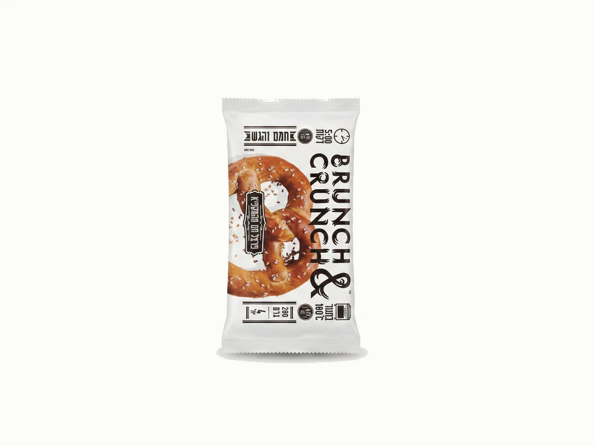 BRUNCH & CRUNCH Hot pretzel from the freezer