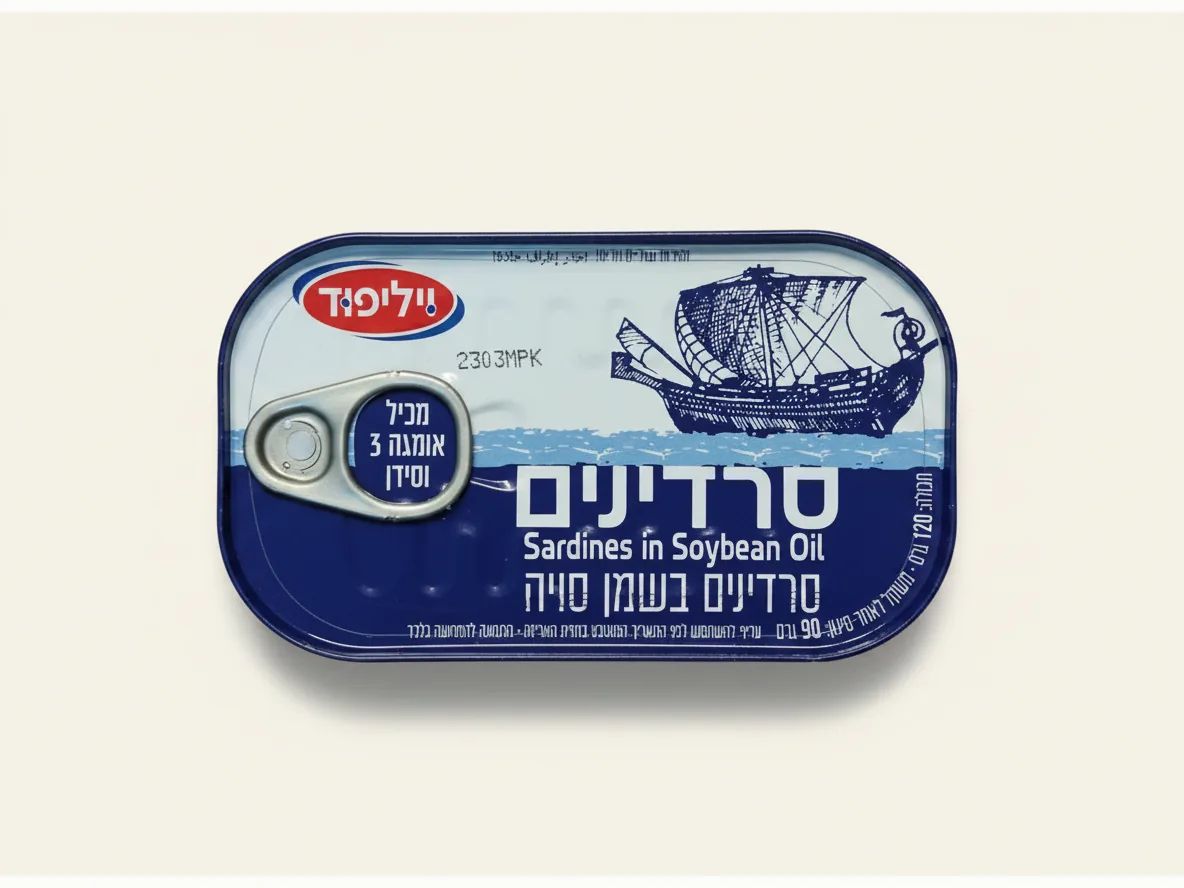 סרדינים בשמן סויה