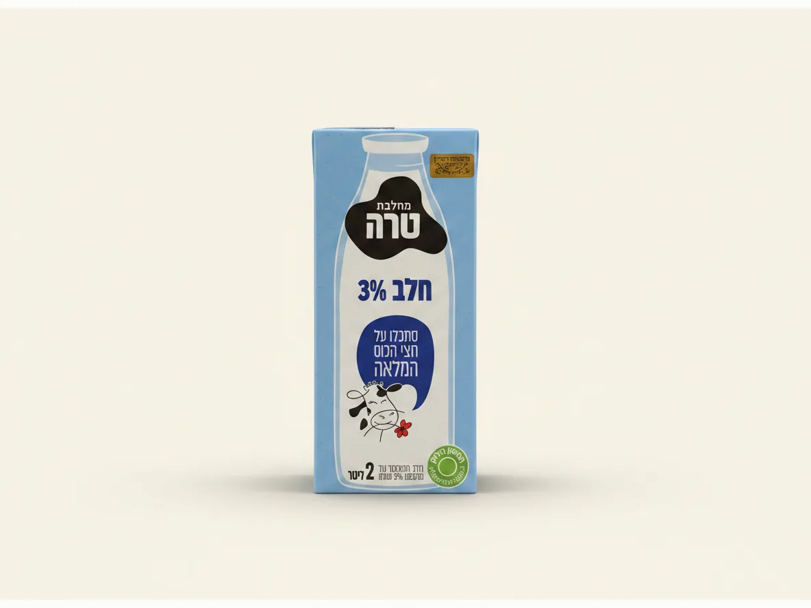 חלב תנובה 3%