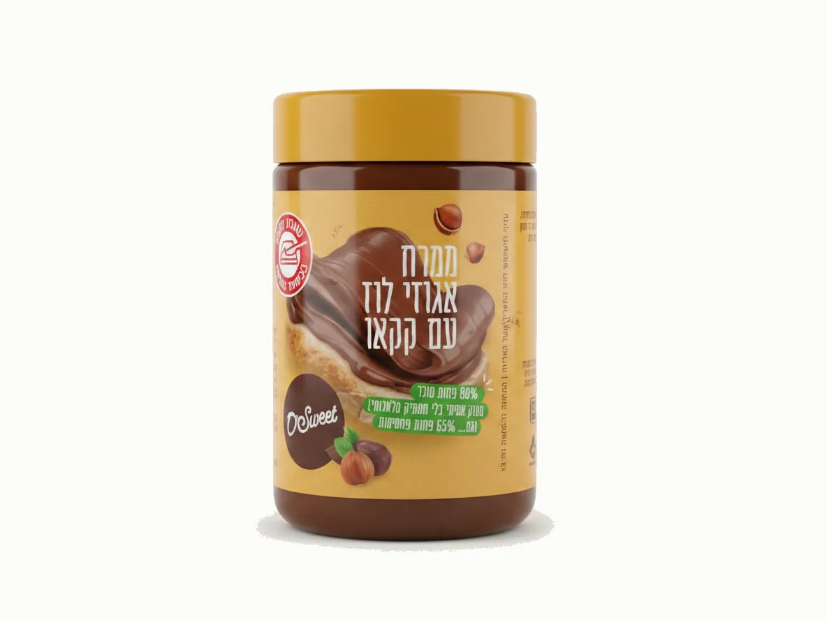 ממרח אגוזי לוז עם קקאו