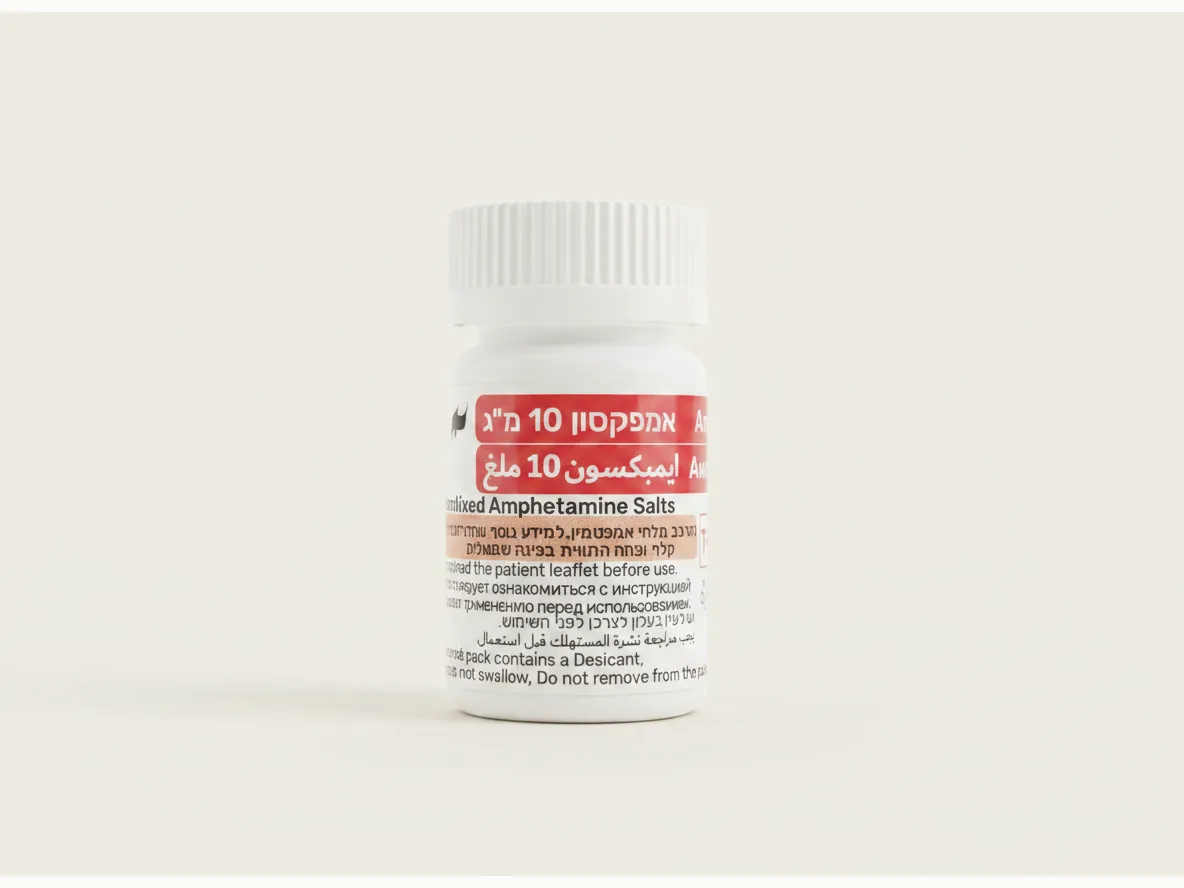 Ampexon 10 mg (Mixed Amphetamine Salts)