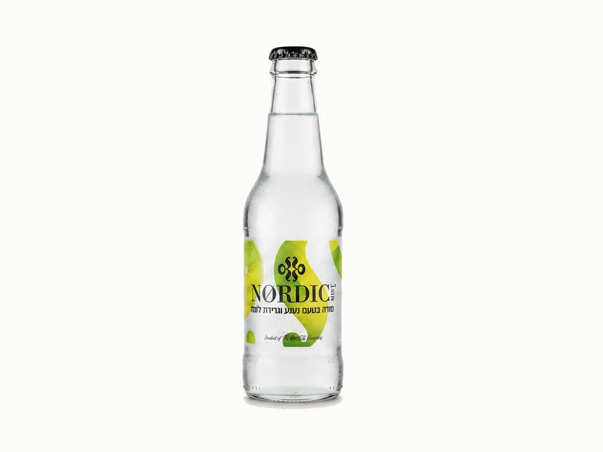 Nordic Mist סודה בטעם מנטה וגרידת לימון