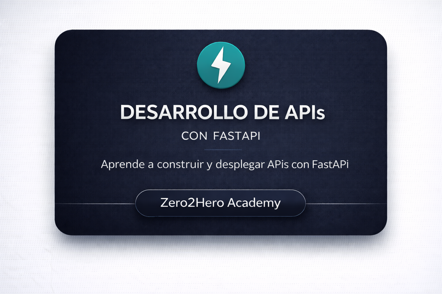 Desarrollo de APIs con FastAPI