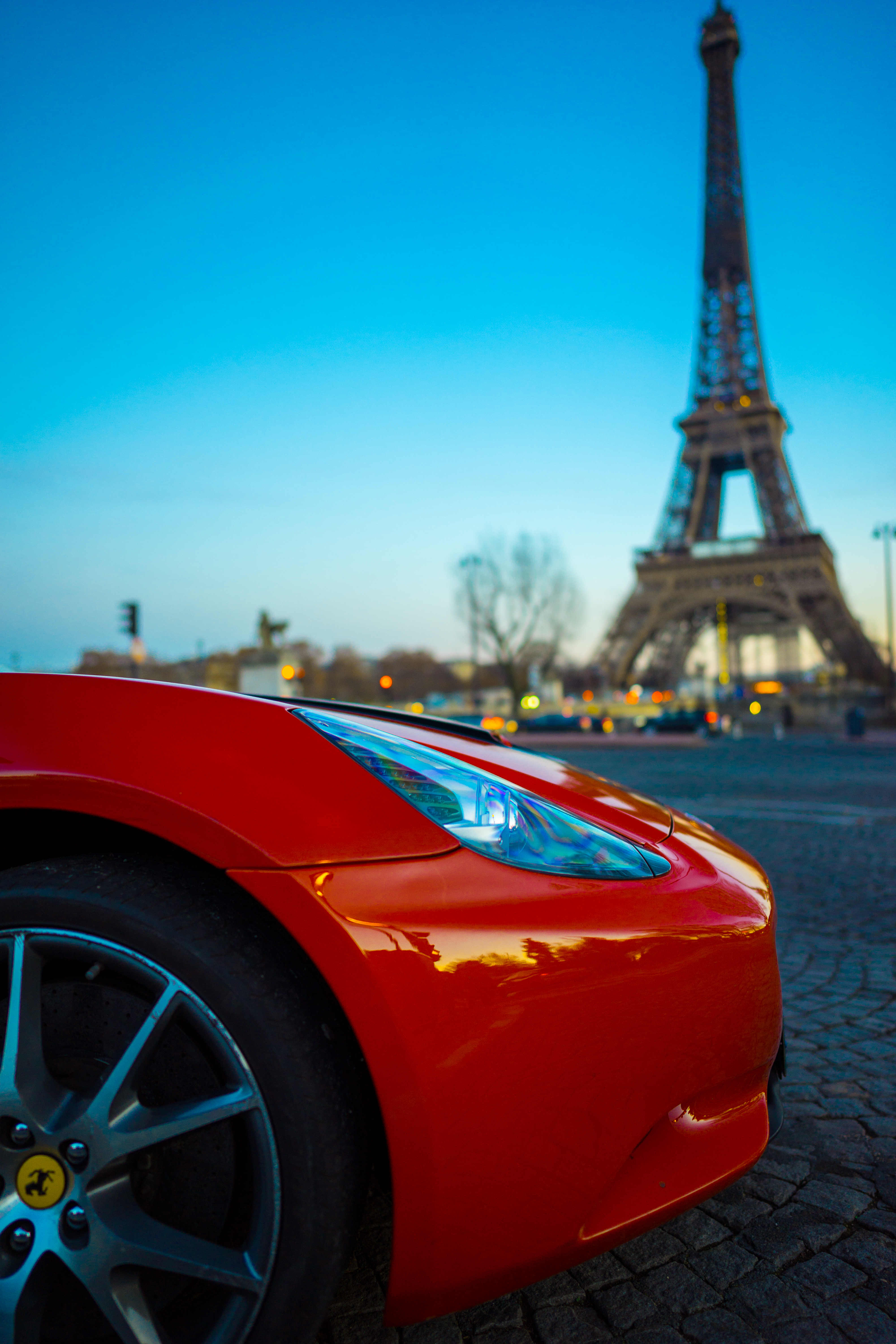 Ferrari in Paris 