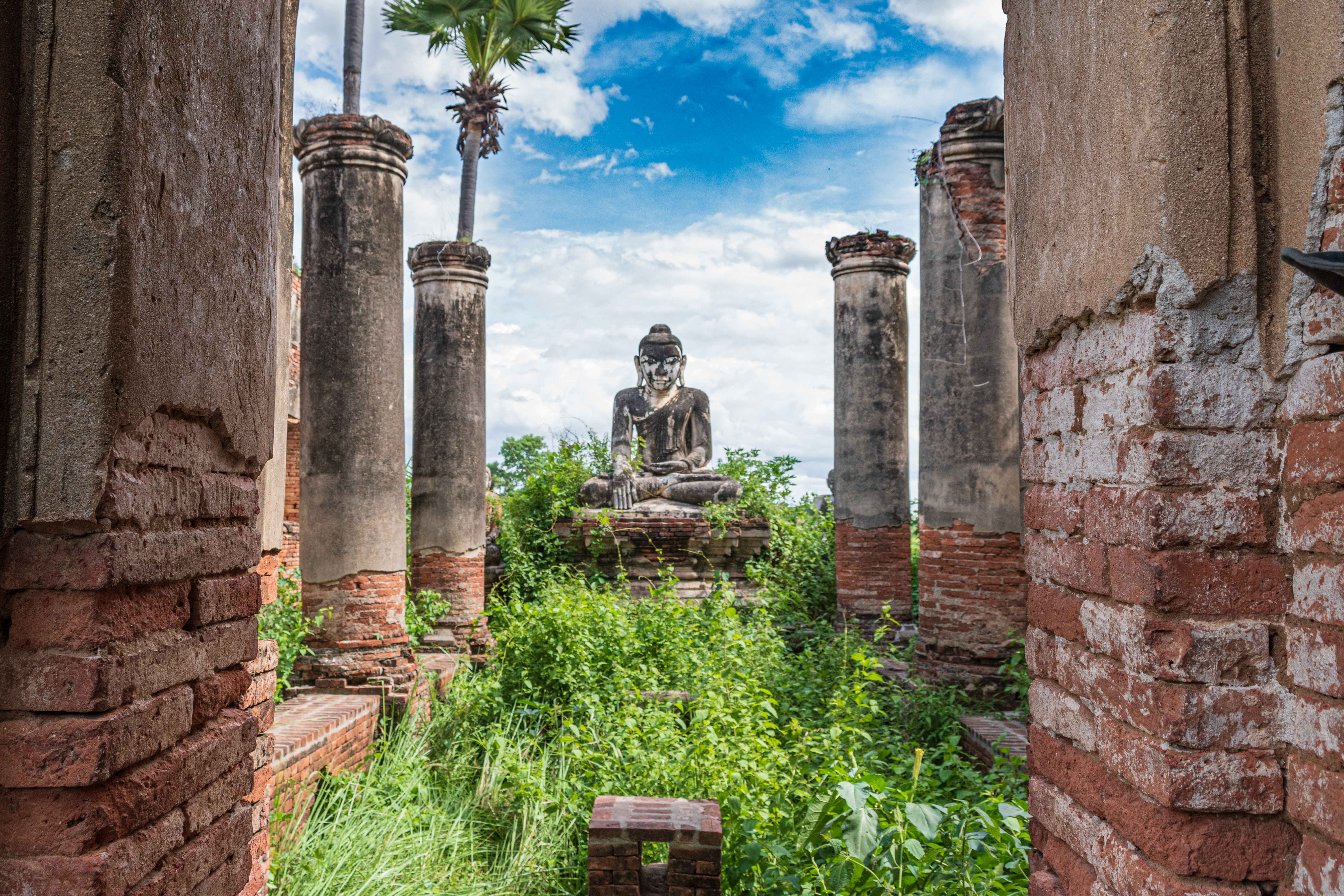 Secret ancient Buddha Temple