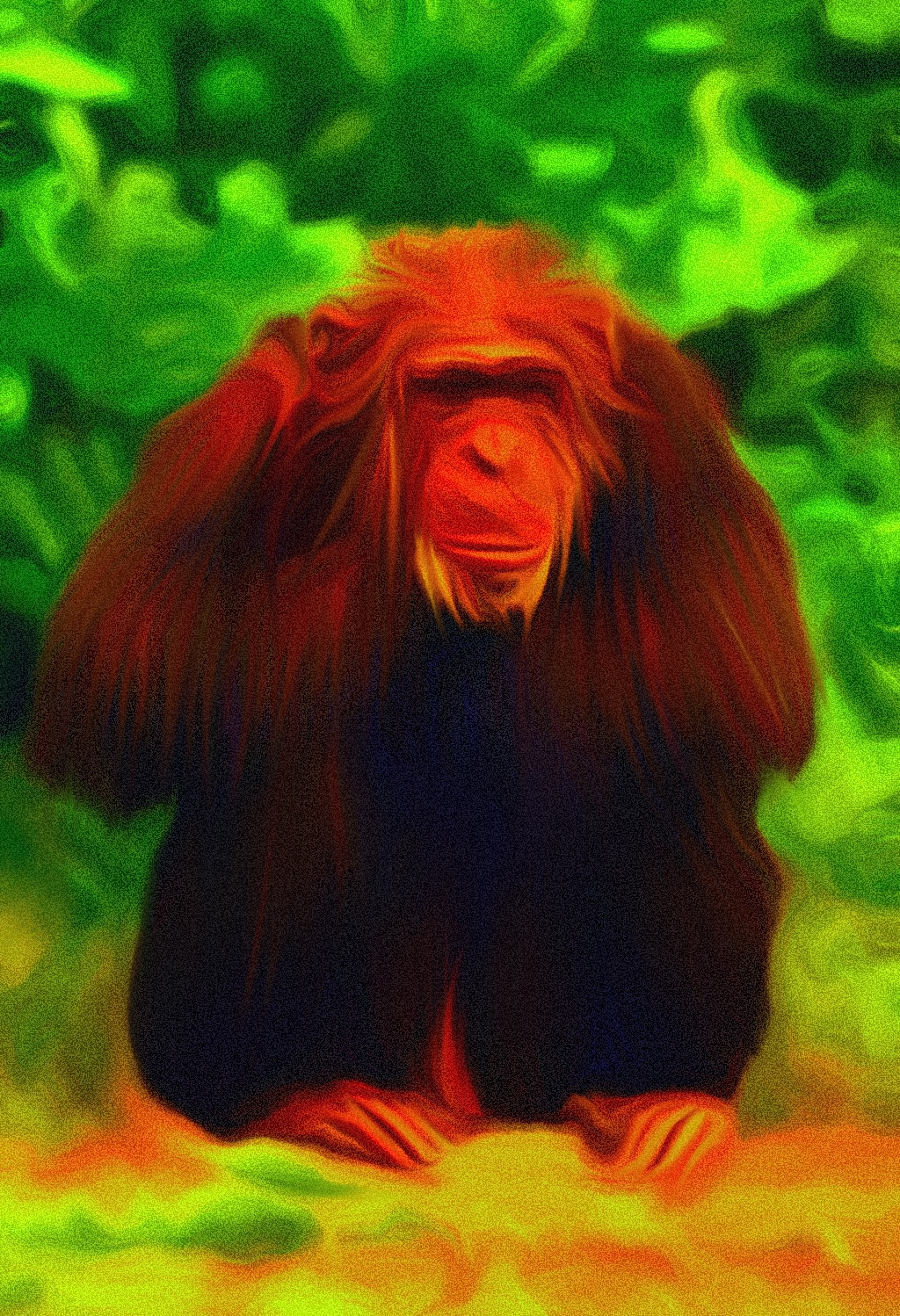 Grumpy Chimp
