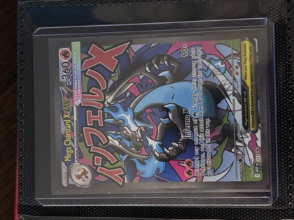 Mega Charizard X ex - 023, graded 8.0