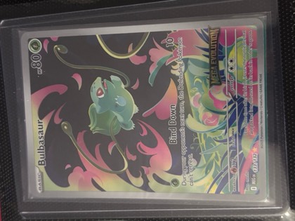 Bulbasaur, graded 8.0
