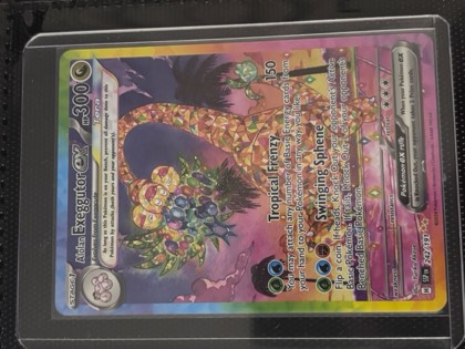 Alolan Exeggutor ex, graded 8.0