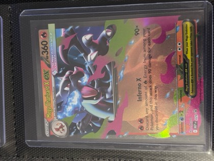 Mega Charizard X ex - 029 graded 8