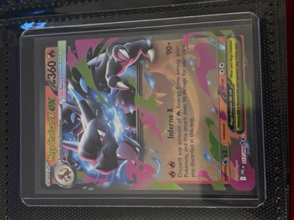 Mega Charizard X ex, graded 7.5