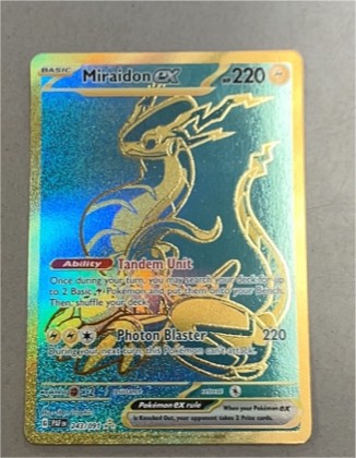 Miraidon ex graded 9.5