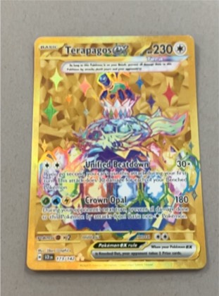 Terapagos ex, graded 9.5