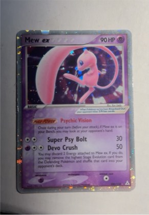Mew ex, graded 5.0