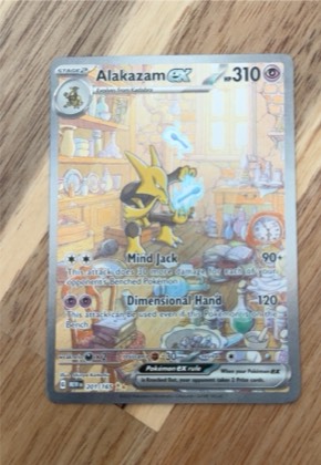 Alakazam ex, graded 9.5