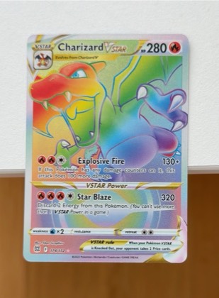 Charizard VSTAR, graded 9.0