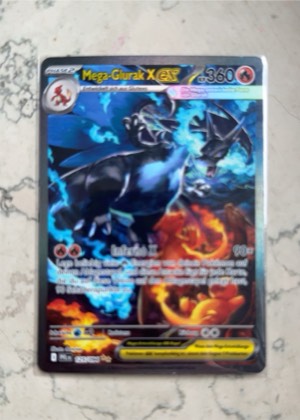 Mega Charizard X ex - 023, graded 9.0