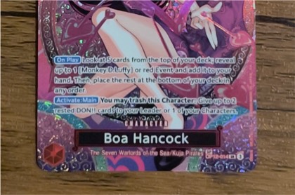 Boa Hancock, graded 9.0
