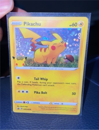 Pikachu, graded 9.0