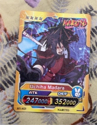 Uchiha Madara, graded 7.0