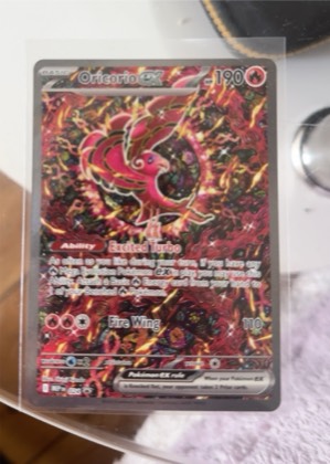 Oricorio ex, graded 8.5