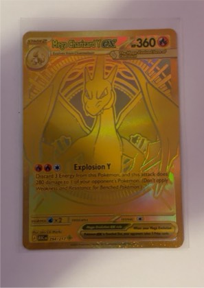 Mega Charizard Y EX, graded 9.8