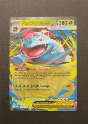 Mega Venusaur ex, graded 9.0