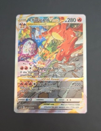 Charizard VSTAR, graded 9.0