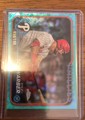 Kyle Schwarber, graded 9.0