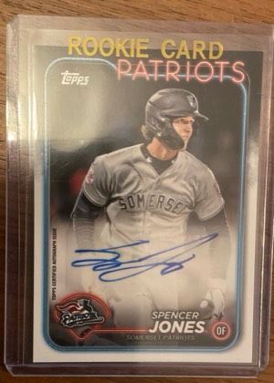 Spencer Jones, graded 9.5