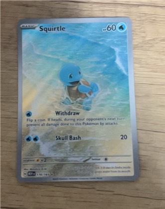 Squirtle, graded 9.5