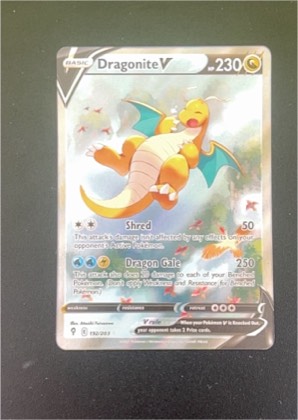 Dragonite V, graded 9.0