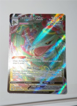 Rayquaza VMAX (102), graded 6.0