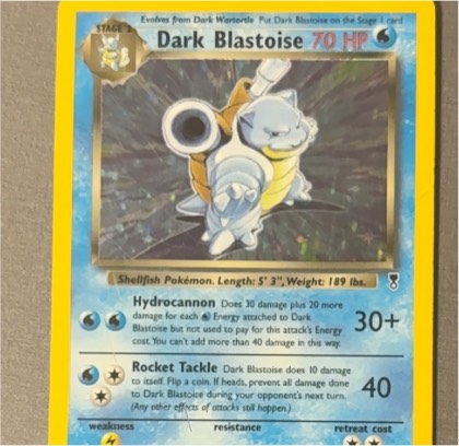 Dark Blastoise, graded 7.0