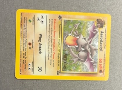 Aerodactyl (Prerelease), graded 5.0