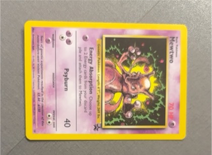 Rocket's Mewtwo, graded 7.0