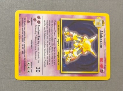 Alakazam graded 6 & below
