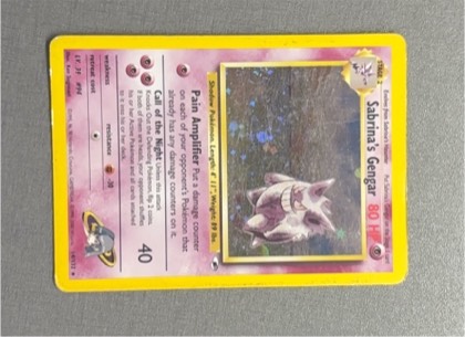 Sabrina's Gengar, graded 3.0