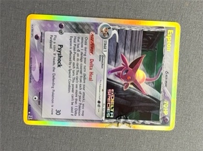 Espeon (Delta Species), graded 1.0