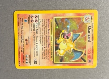 Charizard, graded 2.5